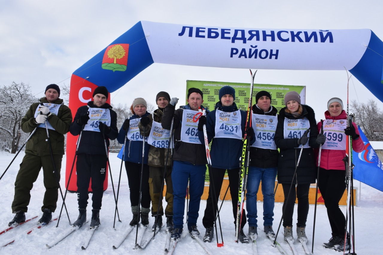 Команда СХП „Мокрое“ поддержала Лыжню России 
